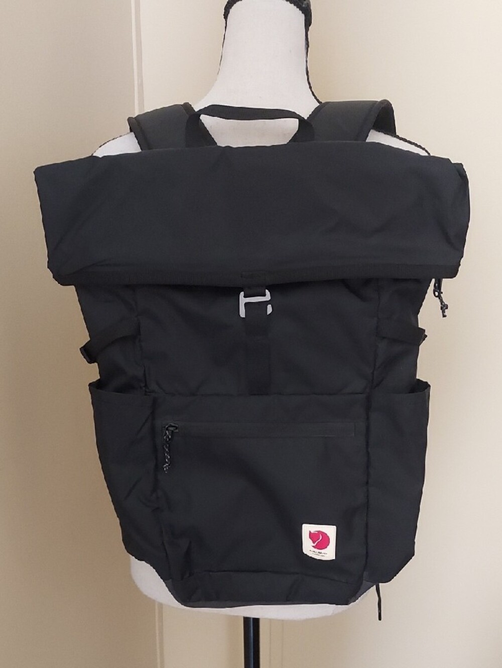 Fjallraven Black High Coast Foldsack 24 Backpack